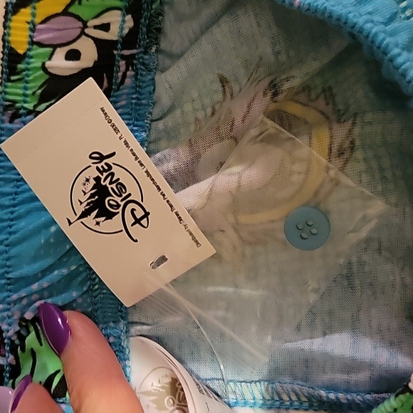 NWT: Disney Parks Mens/Unisex Muppets Animal Drawstring Pajama Shorts - Picture 9 of 10